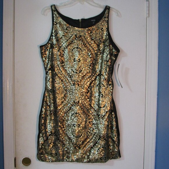 Kauna XOXO Sequin 2 Piece Party Dress